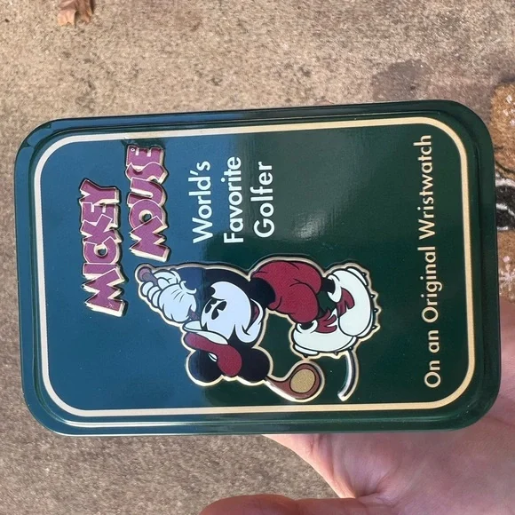 Limited Edition Fossil Mickey Mouse watch "World's Favorite Golfer - Picture 8 of 8